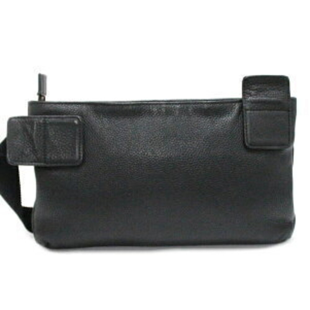 Gucci black leather Interlocking G bag Soho shoulder